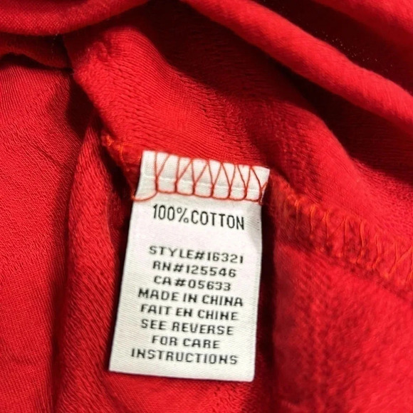 red oversized swing top,PTP 19” flare,cowl,boho,office,boho,cotton,HABITAT ,NWT - Picture 9 of 11
